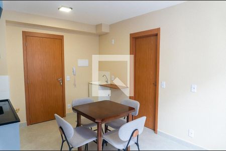 Sala/Cozinha de apartamento para alugar com 1 quarto, 26m² em Jardim Oriental, São Paulo