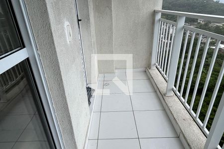 Varanda da Sala de apartamento para alugar com 2 quartos, 53m² em Morro Nova Cintra, Santos