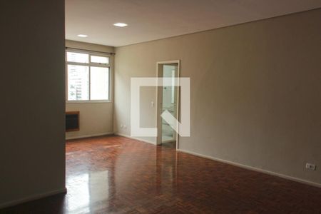 Sala de apartamento para alugar com 3 quartos, 113m² em Gonzaga, Santos