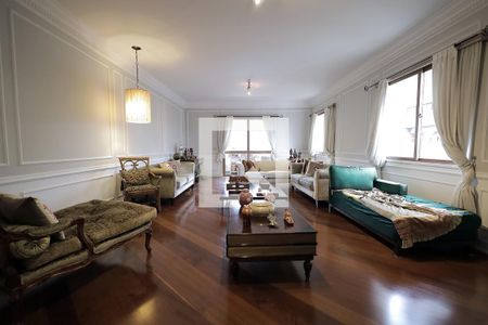 Sala de apartamento para alugar com 3 quartos, 278m² em Jardim, Santo André