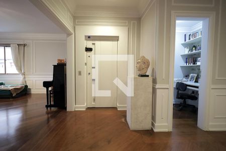 Hall de entrada de apartamento para alugar com 3 quartos, 278m² em Jardim, Santo André