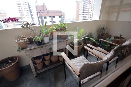 Sacada Sala de apartamento para alugar com 3 quartos, 278m² em Jardim, Santo André