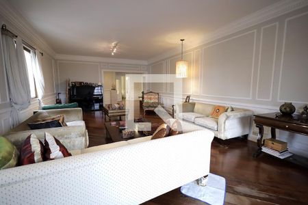 Sala de apartamento para alugar com 3 quartos, 278m² em Jardim, Santo André