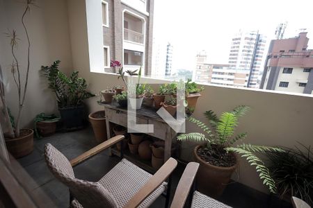 Sacada Sala de apartamento para alugar com 3 quartos, 278m² em Jardim, Santo André
