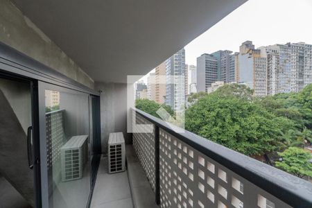 Sacada de kitnet/studio para alugar com 1 quarto, 42m² em República, São Paulo
