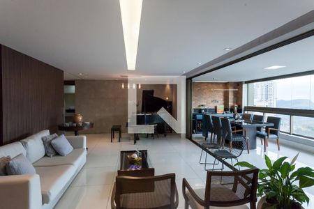 sala de apartamento para alugar com 3 quartos, 201m² em Vila da Serra, Nova Lima