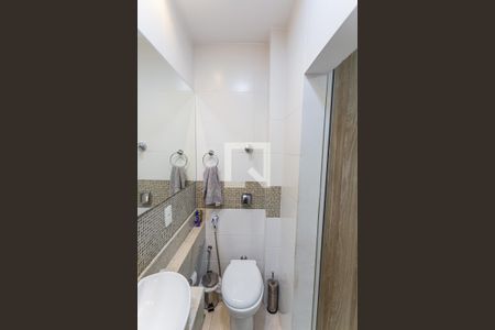 Banheiro da Suíte de apartamento à venda com 3 quartos, 120m² em Nova Floresta, Belo Horizonte
