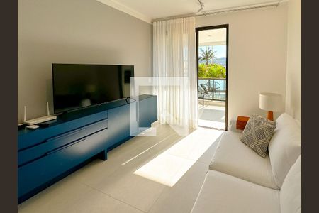 Sala de TV de apartamento para alugar com 2 quartos, 70m² em Cachoeira do Bom Jesus, Florianópolis