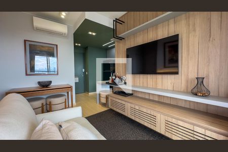 Sala de apartamento à venda com 2 quartos, 57m² em Santo Amaro, São Paulo