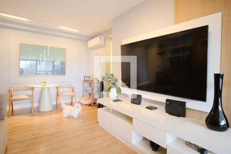 Sala de apartamento à venda com 3 quartos, 112m² em Tatuapé, São Paulo