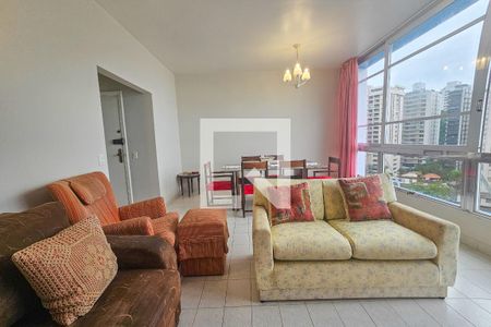 Sala de apartamento para alugar com 3 quartos, 160m² em Centro, Guarujá