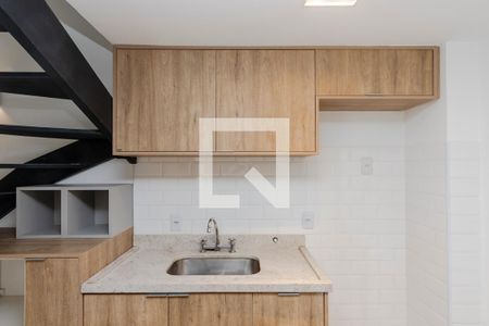 Sala/ Cozinha de apartamento para alugar com 2 quartos, 82m² em Brooklin Novo, São Paulo