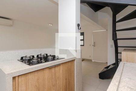 Sala/ Cozinha de apartamento para alugar com 2 quartos, 82m² em Brooklin Novo, São Paulo