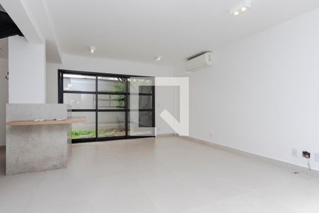 Sala/ Cozinha de apartamento para alugar com 2 quartos, 82m² em Brooklin Novo, São Paulo