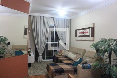 Sala de apartamento à venda com 2 quartos, 62m² em Osvaldo Cruz, São Caetano do Sul