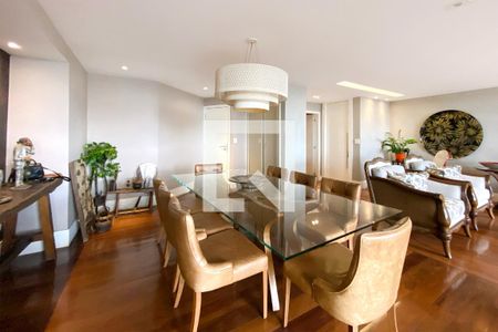 Sala de Jantar de apartamento à venda com 4 quartos, 206m² em Savassi, Belo Horizonte