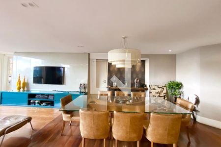 Sala de Jantar de apartamento à venda com 4 quartos, 206m² em Savassi, Belo Horizonte