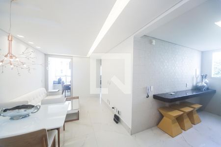 Sala de apartamento à venda com 3 quartos, 172m² em Buritis, Belo Horizonte