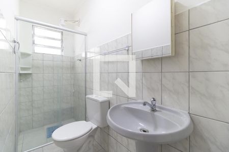 Banheiro da Suíte de casa para alugar com 2 quartos, 40m² em Vila Gumercindo, São Paulo