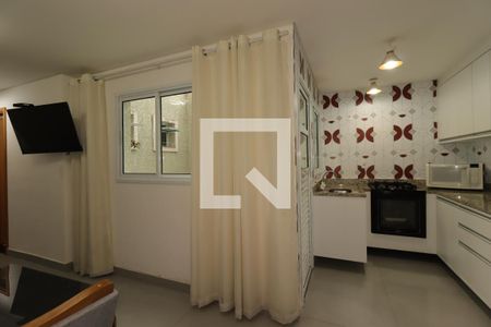 Sala de apartamento para alugar com 2 quartos, 45m² em Vila Pires, Santo André