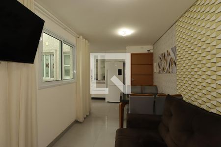 Sala de apartamento para alugar com 2 quartos, 45m² em Vila Pires, Santo André