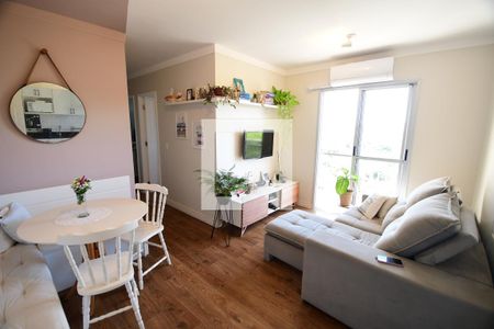 Sala de apartamento para alugar com 2 quartos, 55m² em Jardim Myrian Moreira da Costa, Campinas