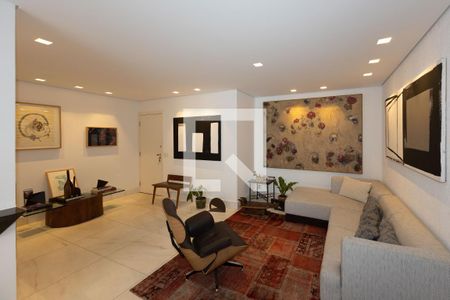 Sala de Estar de apartamento para alugar com 3 quartos, 95m² em Vila da Serra, Nova Lima