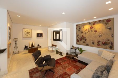 Sala de Estar de apartamento para alugar com 3 quartos, 95m² em Vila da Serra, Nova Lima