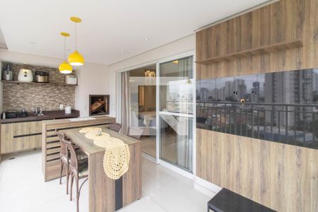 Vaanda Gourmet de apartamento para alugar com 3 quartos, 128m² em Vila Augusta, Guarulhos