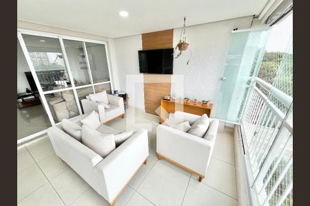 Varanda da Sala de apartamento à venda com 3 quartos, 120m² em Santa Teresinha, São Paulo