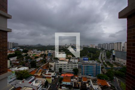 Vista da varanda de apartamento à venda com 3 quartos, 117m² em Vila Assunção, Santo André