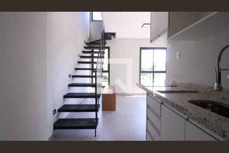 Sala/Cozinha de apartamento para alugar com 1 quarto, 39m² em Parque da Vila Prudente, São Paulo