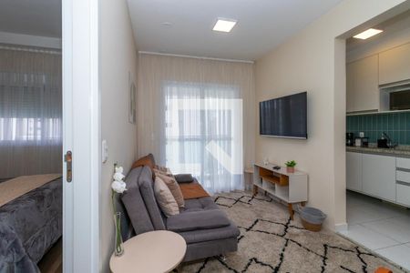 Sala de apartamento para alugar com 1 quarto, 45m² em Várzea da Barra Funda, São Paulo