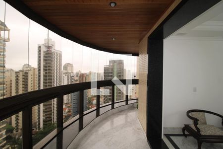 Sala - Varanda de apartamento para alugar com 4 quartos, 206m² em Santana, São Paulo