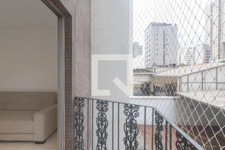 Varanda da Sala de apartamento à venda com 1 quarto, 50m² em Itaim Bibi, São Paulo