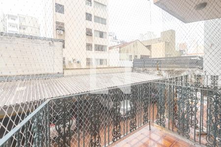 Varanda da Sala de apartamento à venda com 1 quarto, 50m² em Itaim Bibi, São Paulo