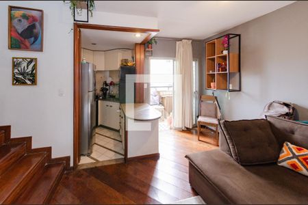 Sala de kitnet/studio para alugar com 1 quarto, 50m² em Lourdes, Belo Horizonte