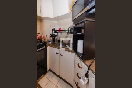 Cozinha de kitnet/studio para alugar com 1 quarto, 50m² em Lourdes, Belo Horizonte