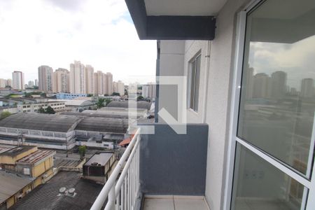 Sala / Cozinha - Varanda de apartamento para alugar com 2 quartos, 37m² em Limão, São Paulo