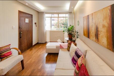 Sala de apartamento para alugar com 3 quartos, 133m² em Gutierrez, Belo Horizonte