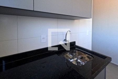 Cozinha Americana de apartamento para alugar com 1 quarto, 33m² em Macuco, Santos