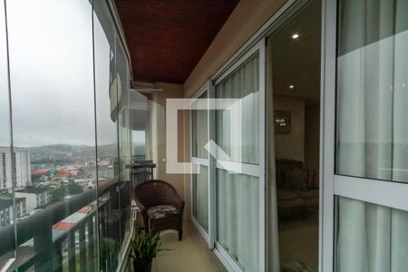 Varanda da Sala de Estar de apartamento à venda com 4 quartos, 267m² em Nova Petrópolis, São Bernardo do Campo