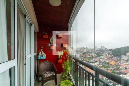 Varanda da Sala de Estar de apartamento à venda com 4 quartos, 267m² em Nova Petrópolis, São Bernardo do Campo