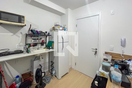 Cozinha de apartamento para alugar com 1 quarto, 24m² em Vila Dom Pedro I, São Paulo
