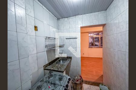 Cozinha de kitnet/studio para alugar com 1 quarto, 29m² em Lapa, Rio de Janeiro