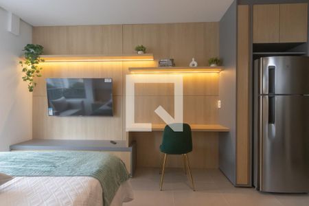 Studio de kitnet/studio para alugar com 1 quarto, 25m² em Vila Olímpia, São Paulo