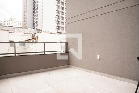 Varanda de kitnet/studio para alugar com 1 quarto, 42m² em Vila Clementino, São Paulo