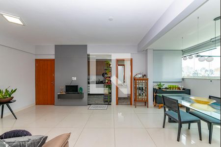 Sala de apartamento à venda com 2 quartos, 75m² em Buritis, Belo Horizonte