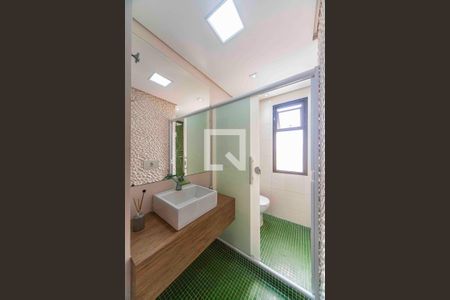 Banheiro Social de apartamento para alugar com 3 quartos, 125m² em Jardim Bela Vista, Santo André