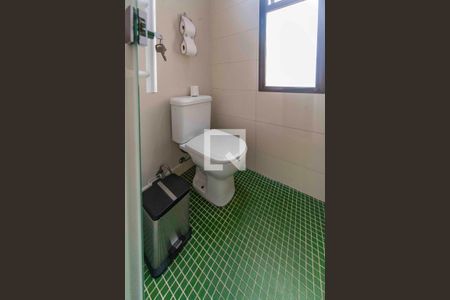 Banheiro Social de apartamento para alugar com 3 quartos, 125m² em Jardim Bela Vista, Santo André